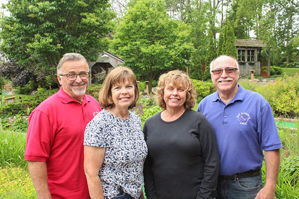 Jerry, Mary, Terri & Tom Wieser of Plymouth Wisconsin